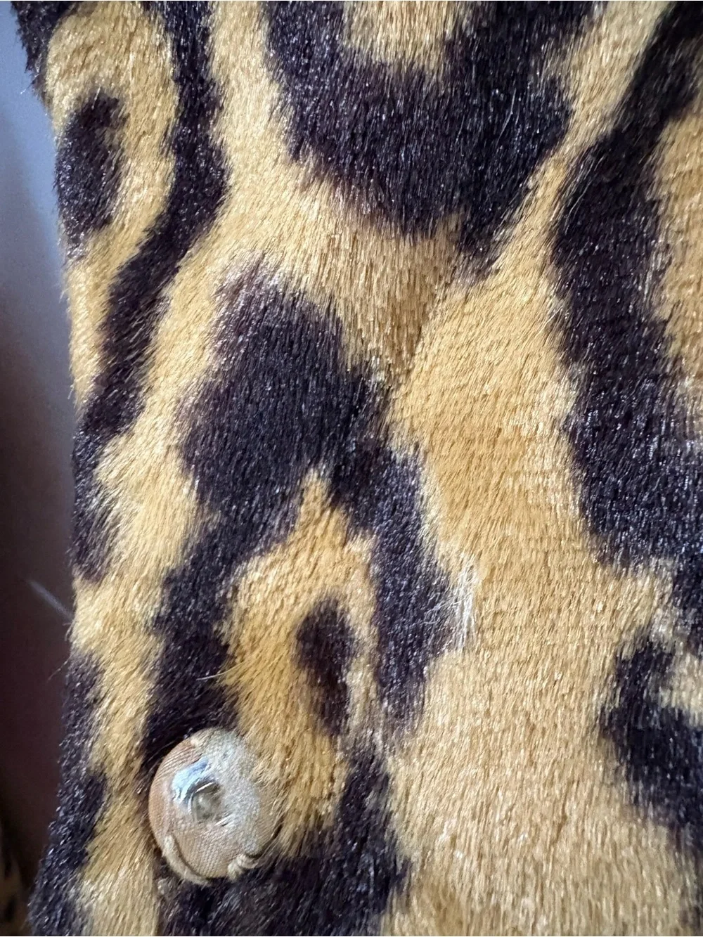 60s faux fur coat